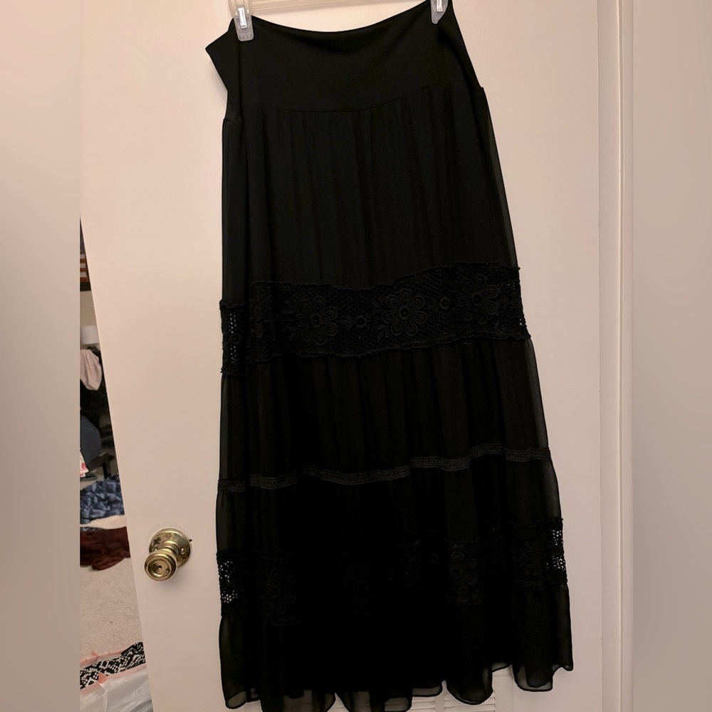 Bisou Bisou XL black skirt